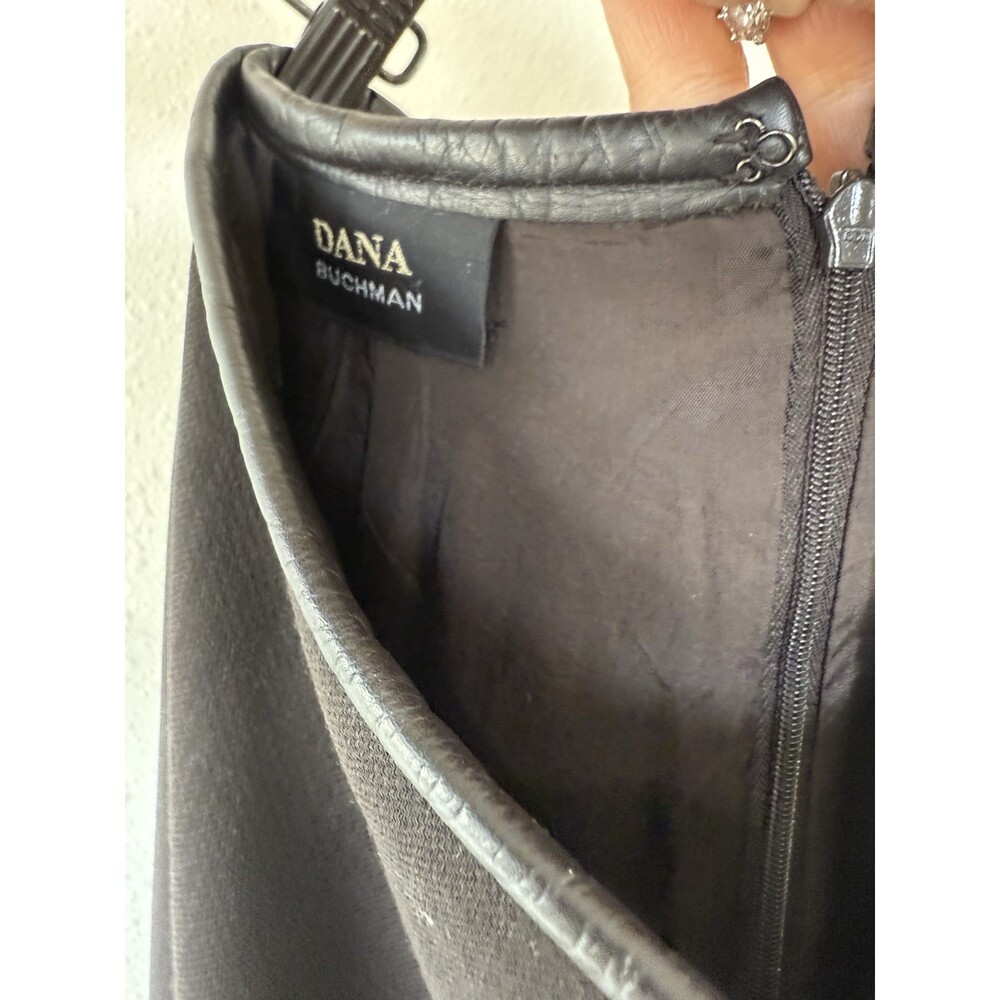 Dana Buchman Vintage 100% Wool Maxi Midi Long Skirt Chocolate Brown Lined Sz 10 - Picture 4 of 4